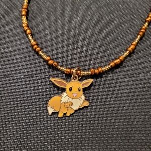Eevee Pokemon Necklace